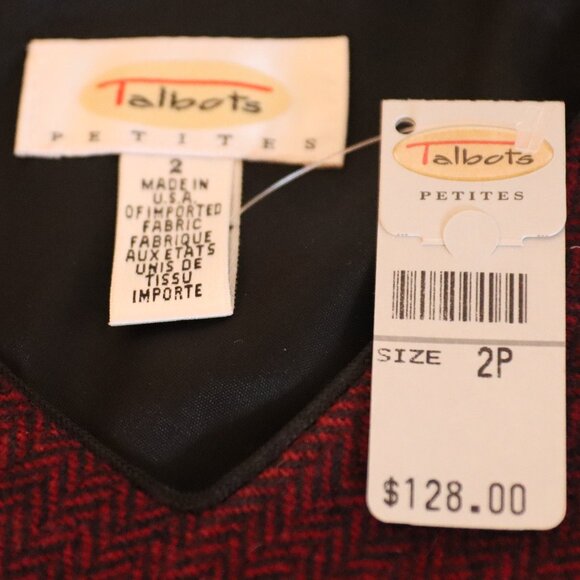 NWT TALBOTS Petite sleeveless dress Size 2 - Picture 4 of 16